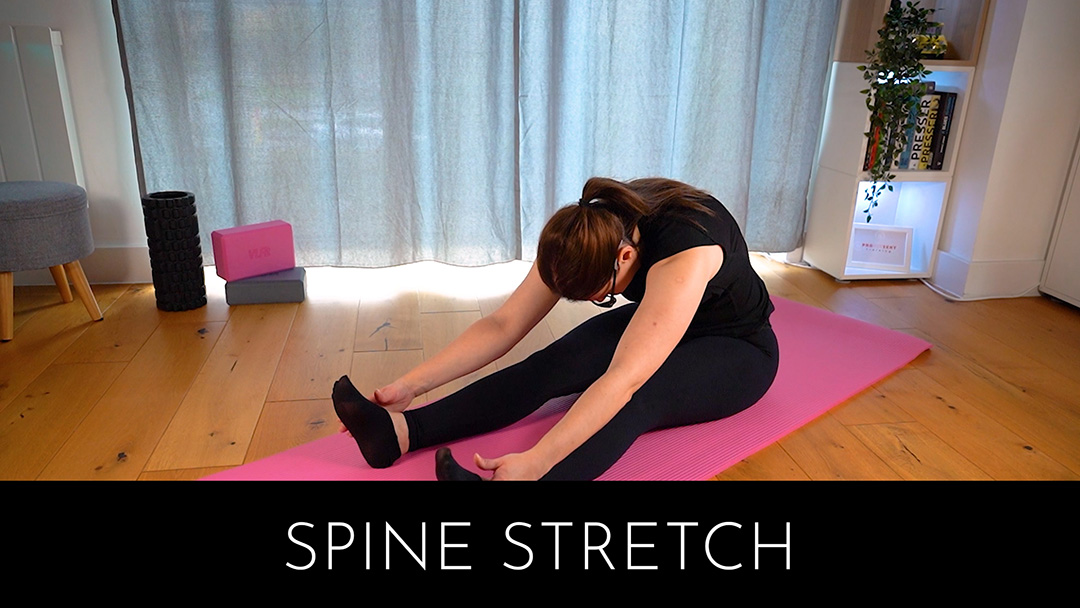 Thumbnail image for Pilates exercise Spine Stretch