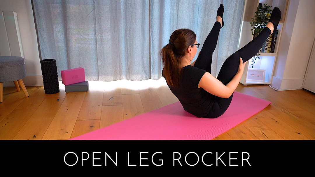 Thumbnail image for Pilates exercise Open Leg Rocker