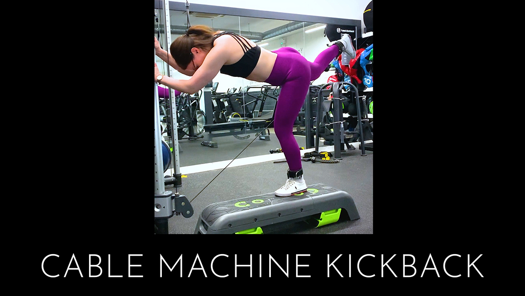 Thumbnail image for Functional exercise Cable Machine Kickback